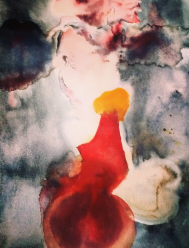 Peinture intitulée "A New Impulse" par Anima E Mela, Œuvre d'art originale, Aquarelle