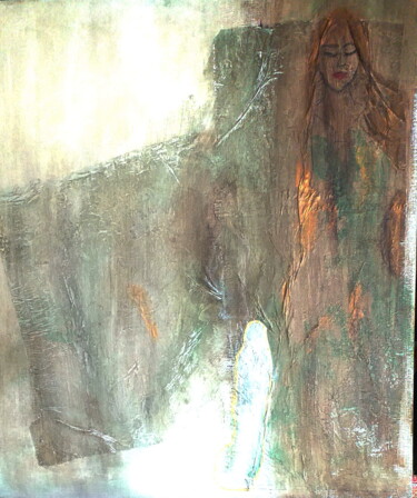 Pintura intitulada "The Mother" por Anima E Mela, Obras de arte originais, Acrílico Montado em Armação em madeira
