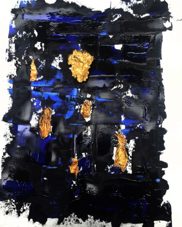Malerei mit dem Titel "Fragments of Society" von Anima E Mela, Original-Kunstwerk, Acryl