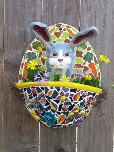 Sculpture titled "Briar Patch Bunny P…" by Suzanne Noll, Original Artwork, Other