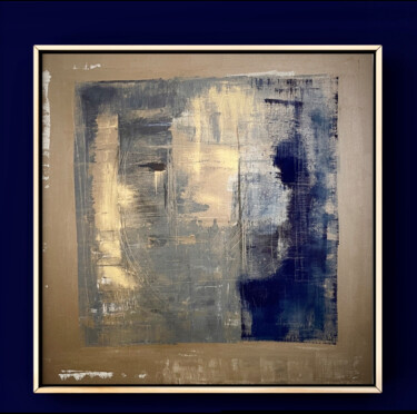 Painting titled "Mogador" by Anissa B, Original Artwork, Acrylic Mounted on Wood Stretcher frame