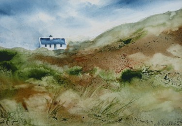 Painting titled "Donegal 2" by Anita Bruzzo, Original Artwork, Watercolor