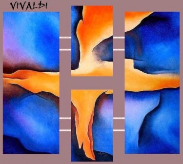 Malerei mit dem Titel "Vivaldi" von Anita Burnaz, Original-Kunstwerk