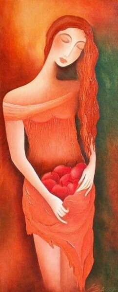 Painting titled "September" by Anita Burnaz, Original Artwork