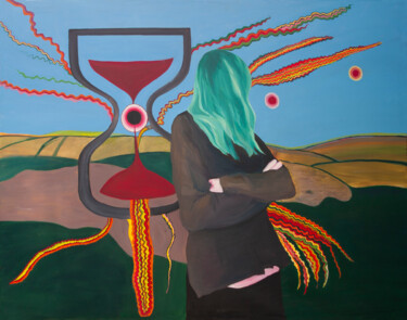Картина под названием "Reminiscences" - Anita Machura, Подлинное произведение искусства, Масло