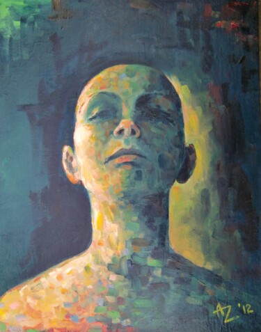 Malerei mit dem Titel "Bold" von Anita Zotkina, Original-Kunstwerk, Öl