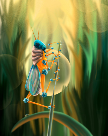 Fragility Digitale Künste mit dem Titel "Fragility" von Anna Zorina, Original-Kunstwerk, Digitale Malerei