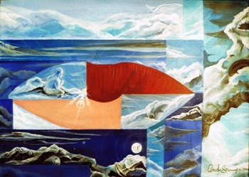 Pittura intitolato "Buddità" da Aniello Scannapieco, Opera d'arte originale