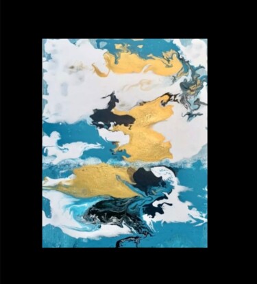 Fotografia intitulada "Fluid Art Wolken we…" por Anja Hofmann, Obras de arte originais, Fotografia digital