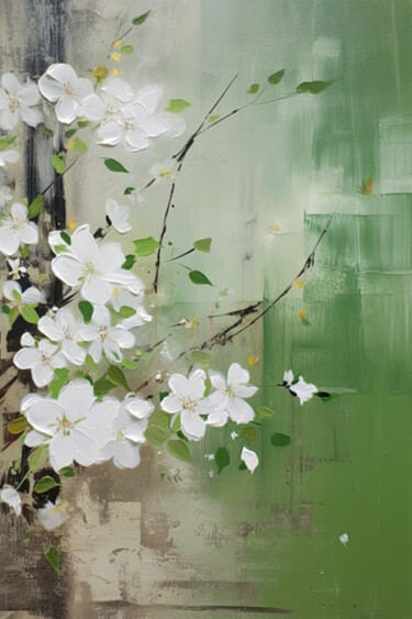 Arte digital titulada "gift of spring" por Anja Rudko, Obra de arte original, Trabajo Digital 2D