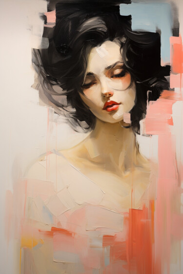 Arts numériques intitulée "Elegy of Beauty No.…" par Anja Rudko, Œuvre d'art originale, Travail numérique 2D