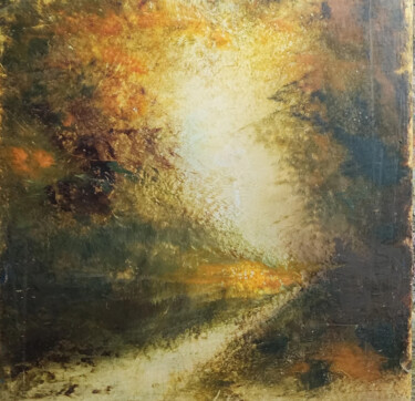 Peinture intitulée "The Path" par Ann Mccallister, Œuvre d'art originale, Huile