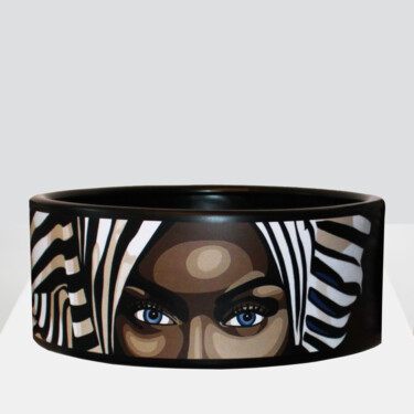 " La Reine " série perles de pluie 120€ Artisanat intitulée "" La Reine " série…" par Ann'Soco, Œuvre d'art originale, Décoration de maison