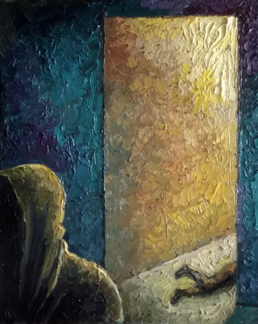 绘画 标题为“Свет в арке” 由Анна Ягужинская, 原创艺术品, 油 安装在木质担架架上