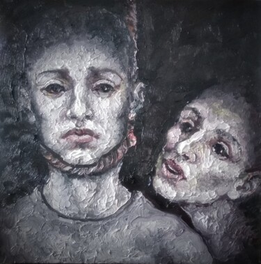 Картина под названием "Смелее!" - Анна Ягужинская, Подлинное произведение искусства, Масло