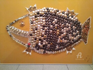 Installation titled "Big Fish" by Anna Ama, Original Artwork