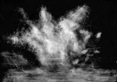 Картина под названием "Splashes Of Ice" - Анна Алиакберова, Подлинное произведение искусства, Акрил