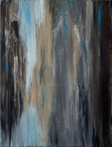 Картина под названием "In the city" - Anna Artemieva, Подлинное произведение искусства, Акрил Установлен на Деревянная рама…