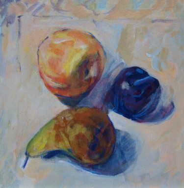 Malarstwo zatytułowany „FRUITS III” autorstwa Anna  Bardzka, Oryginalna praca, Akryl