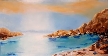 Estate Pittura intitolato "Estate" da Anna Battistotti, Opera d'arte originale, Acrilico