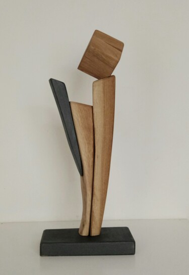 Sculpture titled "Forme astratte-2" by Anna Beltrame A＋D Art, Original Artwork, Wood