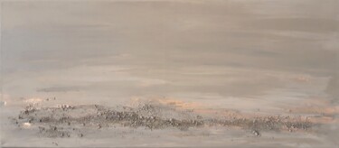 Картина под названием "Dune" - Anna Beresneva, Подлинное произведение искусства, Акрил Установлен на Деревянная рама для нос…