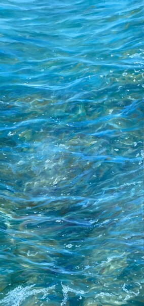 Peinture intitulée "Depth." par Anna Evtushenko, Œuvre d'art originale, Huile