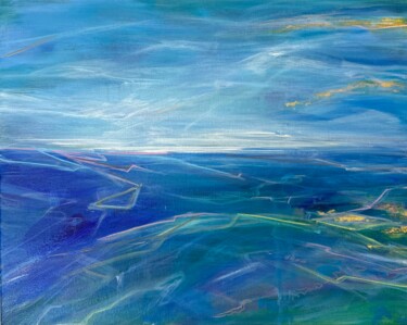 Schilderij getiteld "The exciting Baltic." door Anna Evtushenko, Origineel Kunstwerk, Acryl