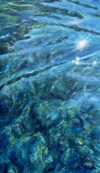 Malerei mit dem Titel "The light's inside." von Anna Evtushenko, Original-Kunstwerk, Öl