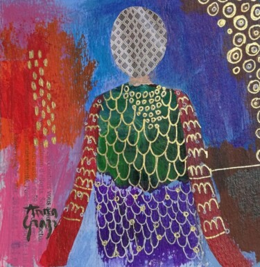 "Jeune homme en tuni…" başlıklı Tablo Anna Grazi tarafından, Orijinal sanat, Akrilik