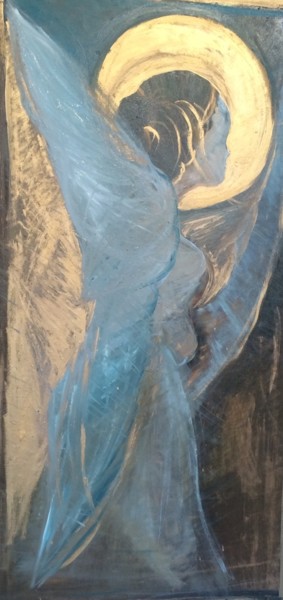 Malarstwo zatytułowany „Angel Lady Hope” autorstwa Anna Grochowska, Oryginalna praca