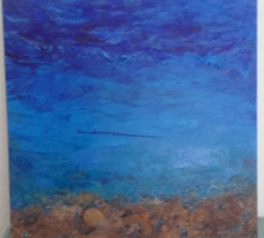 Peinture intitulée "Littoral africain" par Anna, Œuvre d'art originale, Acrylique