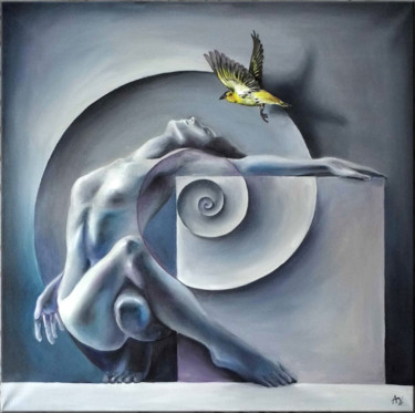 Painting titled "Dream" by Anna Khora, Original Artwork, Oil