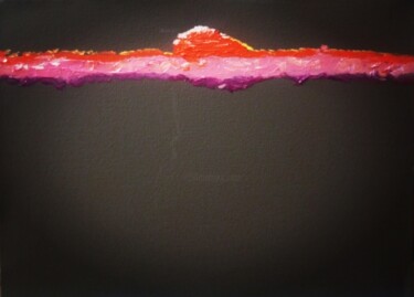Картина под названием "Рассвет" - Анна Корнилина, Подлинное произведение искусства, Масло