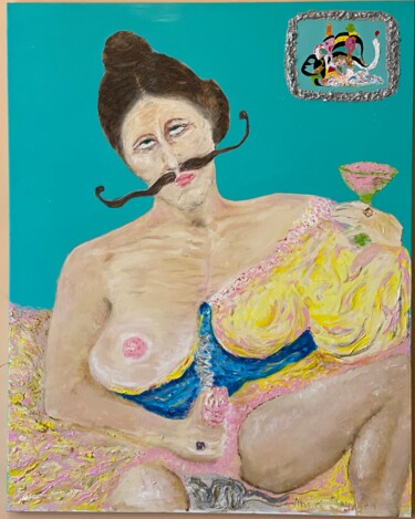 Pintura titulada "La Boda" por Anna Kryvych, Obra de arte original, Oleo