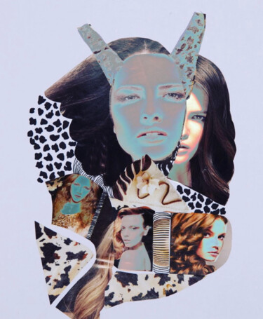 "Collage 4" başlıklı Kolaj Anna Maria Zirko tarafından, Orijinal sanat, Kolaj