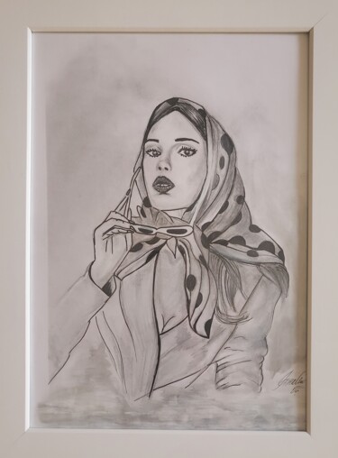 图画 标题为“Шик” 由Anna Mytavska (Cabrerra), 原创艺术品, 铅笔