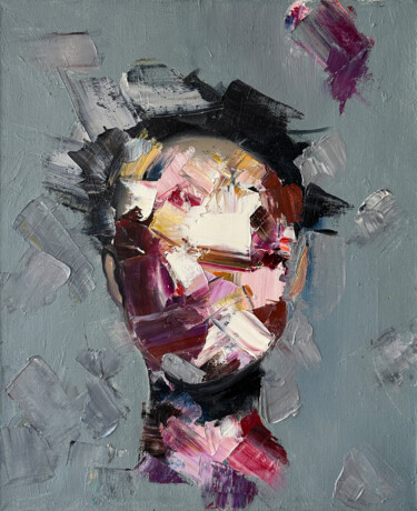 Картина под названием "The shame" - Anna Paloma, Подлинное произведение искусства, Масло Установлен на Деревянная рама для н…
