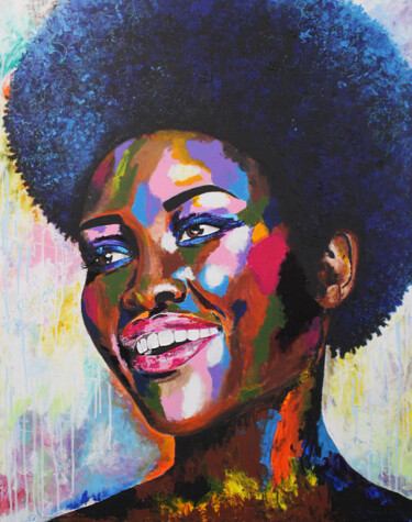 Картина под названием "Colorful happiness" - Boystoys, Подлинное произведение искусства, Акрил