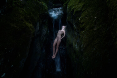 Fotografía titulada "Waterfalls" por Anna Shuvalova, Obra de arte original, Fotografía digital