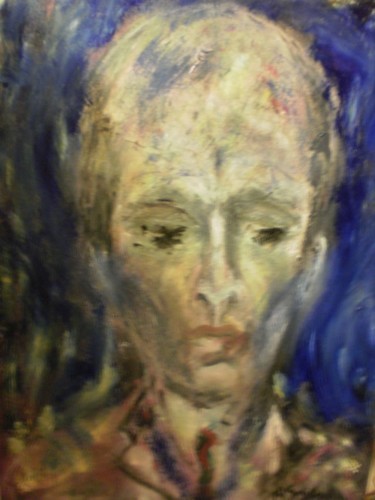 Peinture intitulée "Evanescence" par Anna Sibert, Œuvre d'art originale, Huile