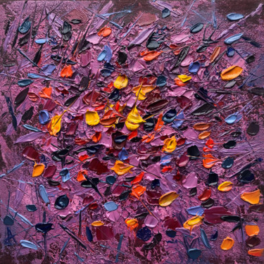 Pittura intitolato "Autumn days" da Anna Sokolan, Opera d'arte originale, Olio