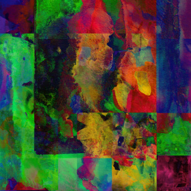 Arts numériques intitulée "Colorful fragments…" par Anna Vaasi, Œuvre d'art originale, Travail numérique 2D