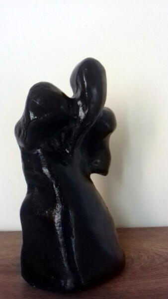 Sculpture titled "woman figure 2" by Anna Bonanno, Original Artwork, Clay