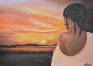 Painting titled "I colori dell'Africa" by Anna Arvonio, Original Artwork