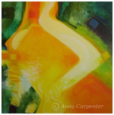 Malarstwo zatytułowany „Temptations: GREED” autorstwa Anna Carpenter, Oryginalna praca, Olej