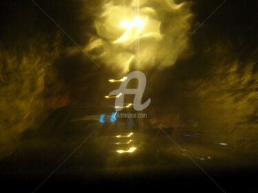 Photography titled "Soleil nocturne" by Anna Amini, Original Artwork
