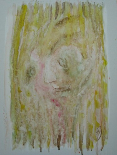 Painting titled "Sadness" by Anna Jagla, Original Artwork