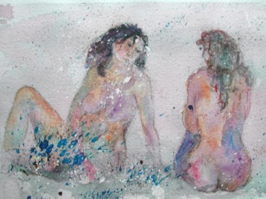 Arts numériques intitulée "Deux femmes" par Annakarin, Œuvre d'art originale, Autre