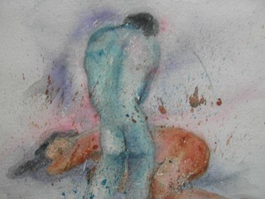 Arts numériques intitulée "Couple nu" par Annakarin, Œuvre d'art originale, Autre